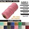 White Lion Macramé Cord – Cotton Rich Macrame Rope, 2 mm, 100 Feet, Yarn for Wall Decor, Crochet, Gift Wrapping, Wall Hanging, Plant Hangers, Handmade Crafts, Knitting